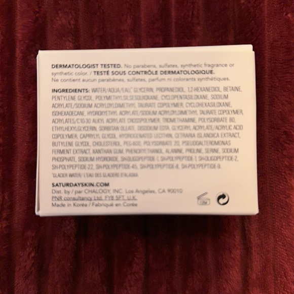 Saturday Skin Water Cream - Picture 3 of 3